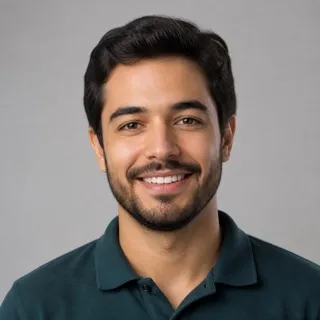 Retrato ilustrativo de Danilo Fonseca