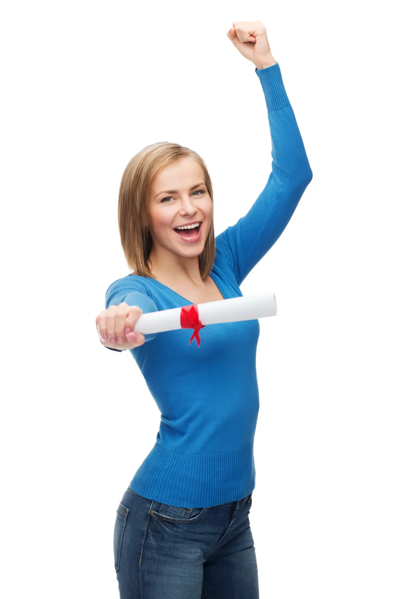 university education concept smiling woman with diploma scaled