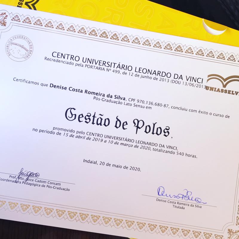 Comprar diploma UNIASSELVI