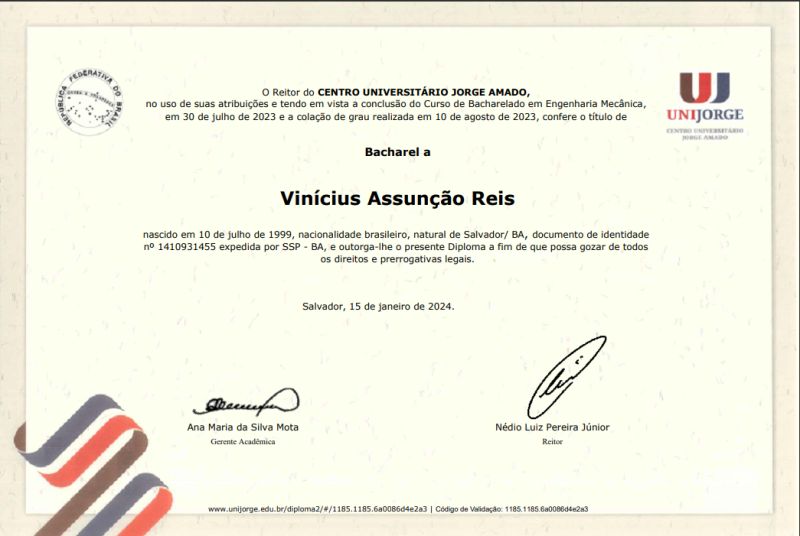 Comprar diploma UNIJORGE