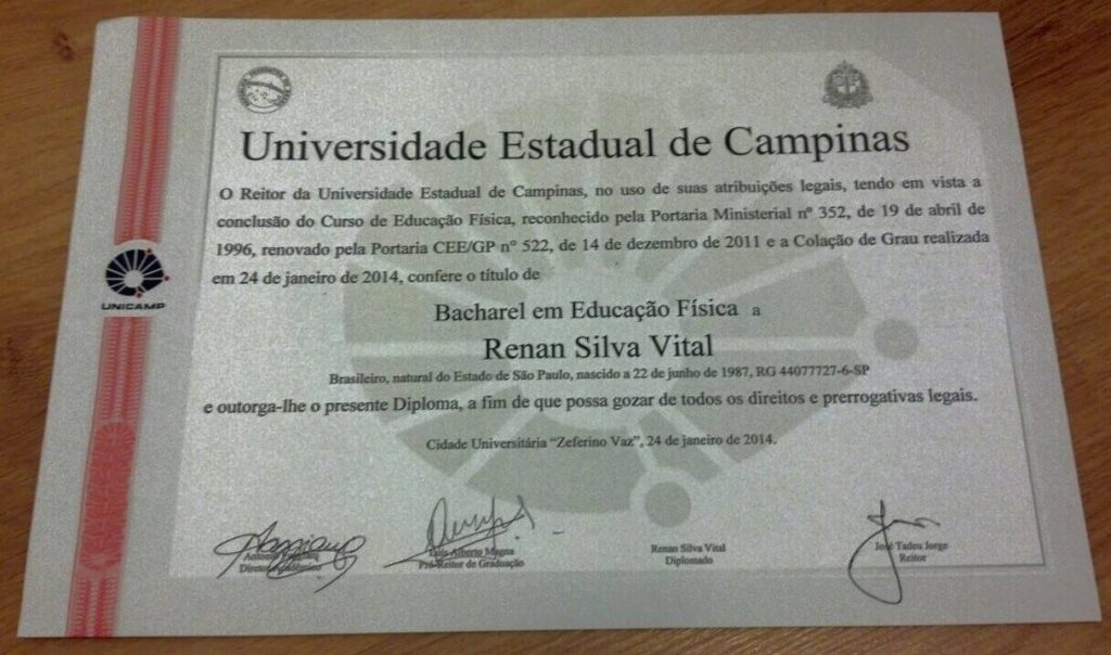 Comprar diploma UNICAMP