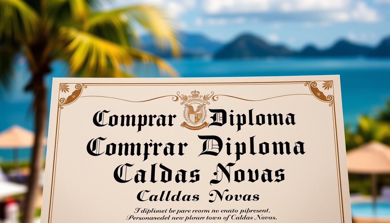 Comprar Diploma Caldas Novas – Realiza Diplomas Personalizados