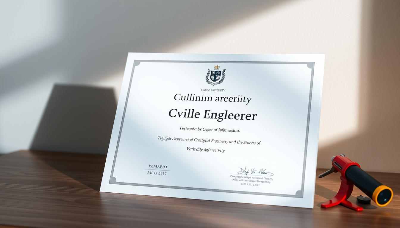 Comprar Diploma de Engenharia Civil