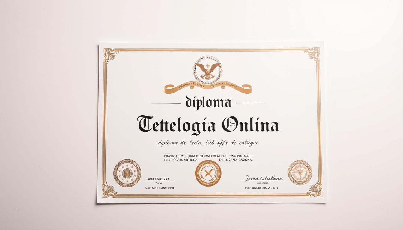 Comprar Diploma de Teologia