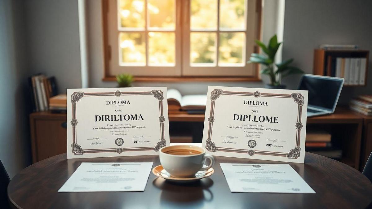 Comparando Diplomas Online e Tradicionais
