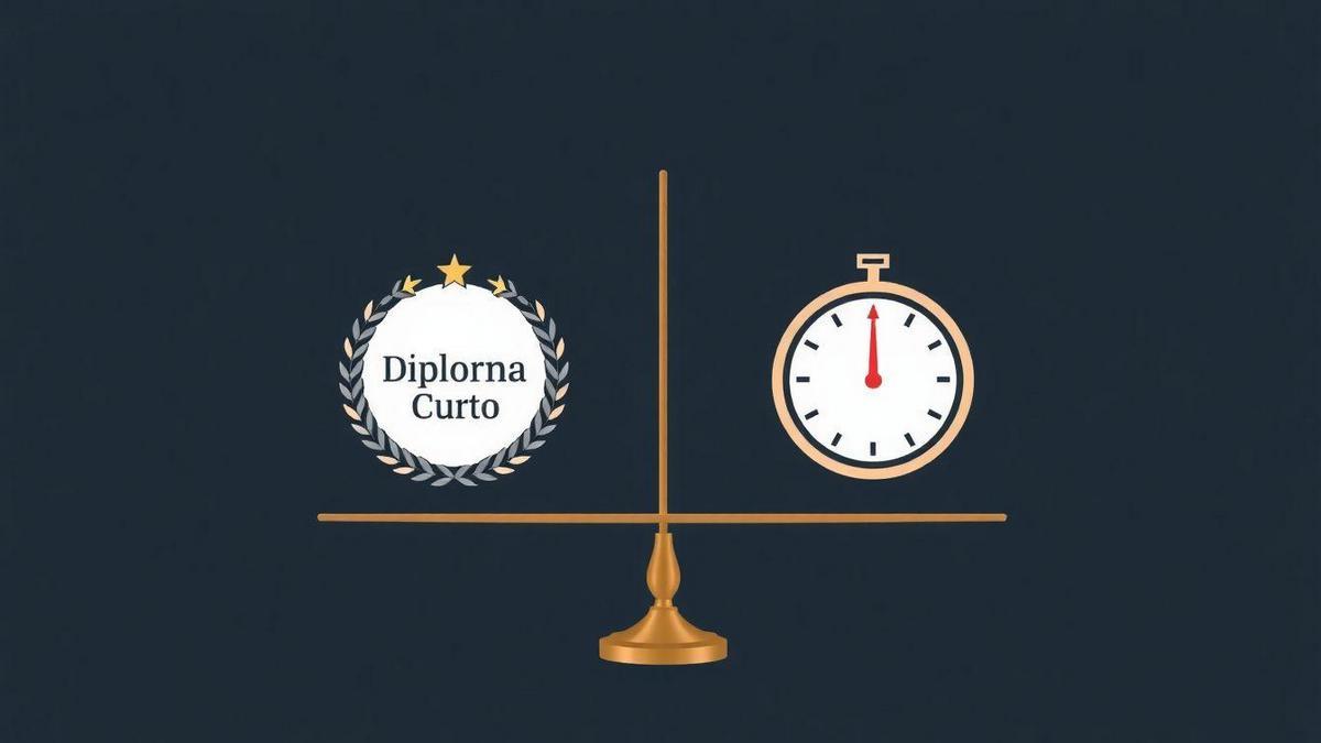 Comparando Opções: Diploma Rápido vs. Diploma Tradicional