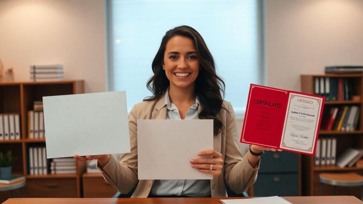Importância do diploma e do certificado na sua carreira